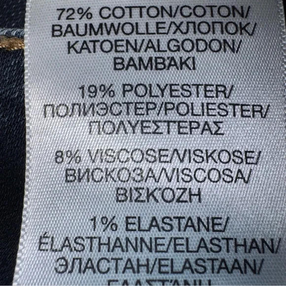 Silver Jeans Suki Slim Boot Jeans Womens 30x31 Dark Wash Mid Rise Stretch - Picture 7 of 8